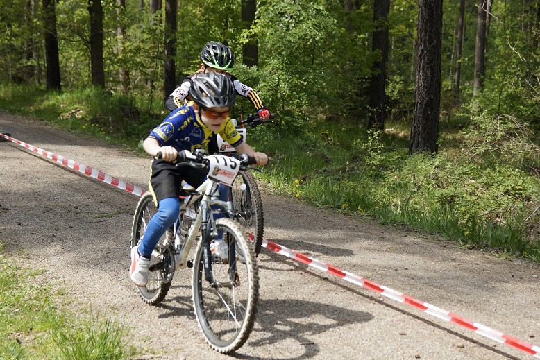 Niclas Praekelt fährt in der U9 ein tolles Rennen