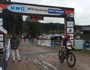 Hagen bei der Rundendurchfahrt