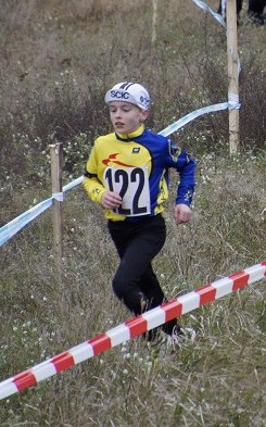 Frieder beim Crosslauf