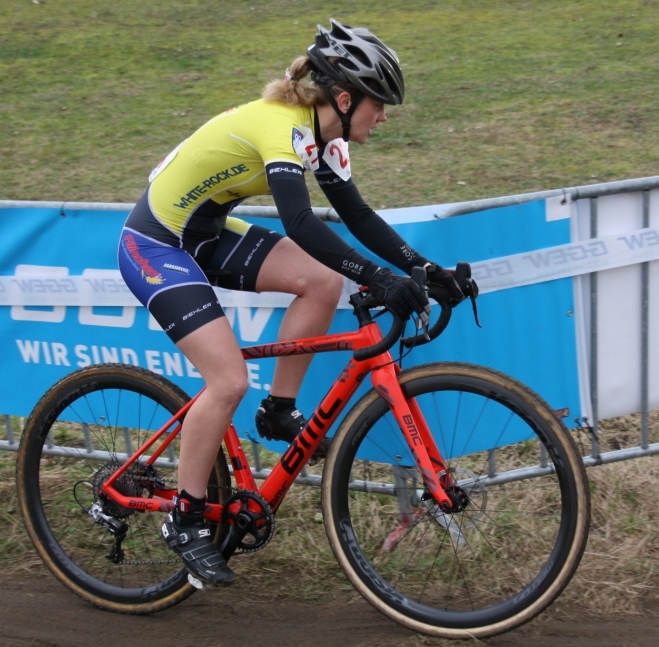 Steffi bei der Cross-DM