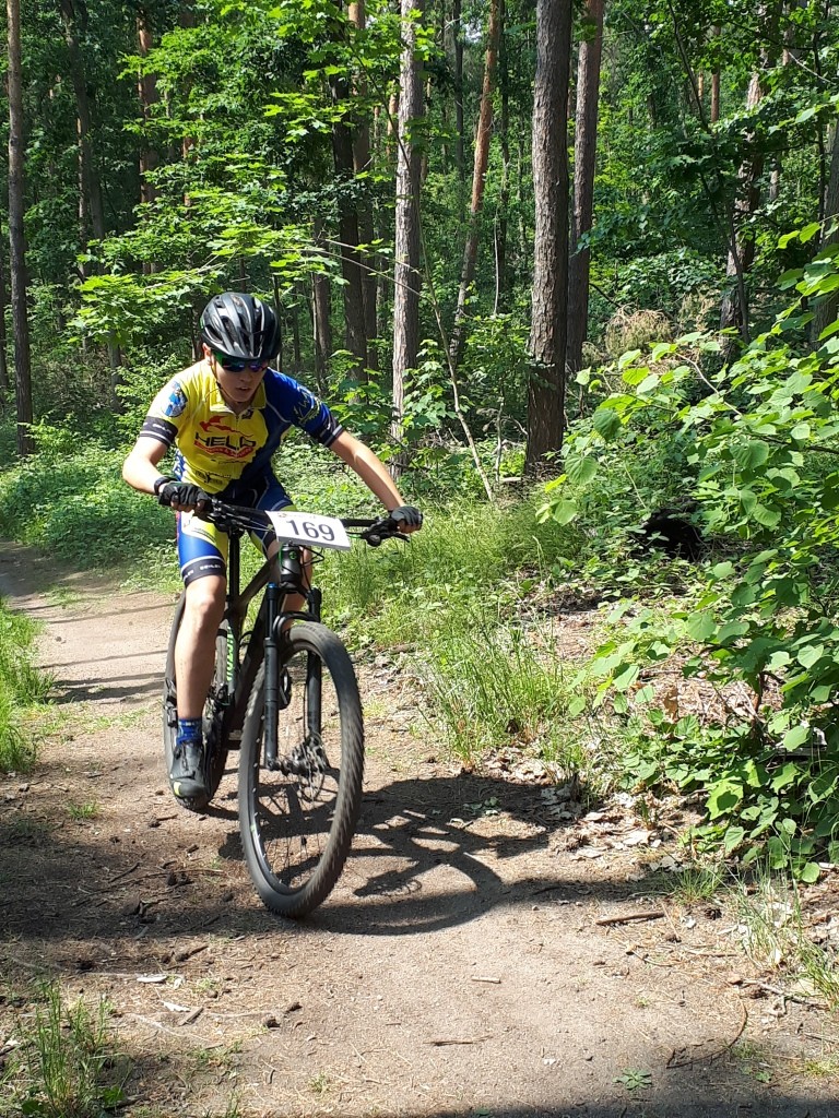 Lennart Seitz fuhr ein gutes Rennen in der U15- Platz Fünf 