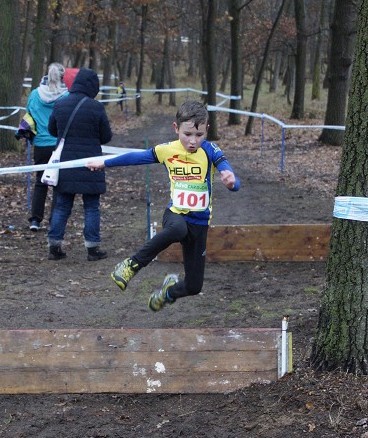 große Sprünge von kleinem Mann: Luis wird toller Zweiter in der U11 (obwohl er eigentlich noch U9 ist)