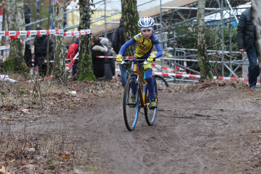 Luis im Rennen der U11