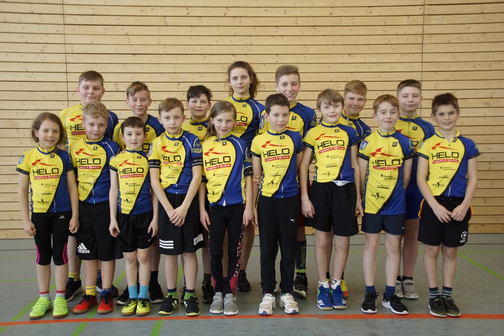 Der White Rock- Nachwuchs beim Athletiktest in Wittenberg
